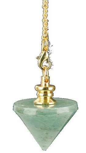 PENDULE CONE PIERRE - AVENTURINE