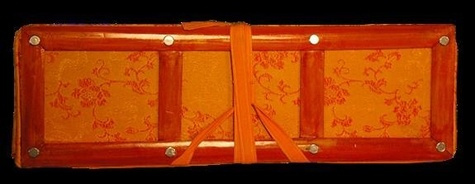 Porte texte rigide - PM - jaune