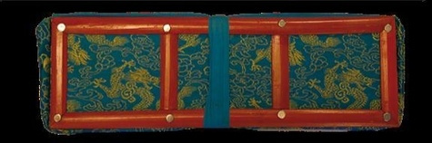 Porte texte rigide - PM - bleu turquoise