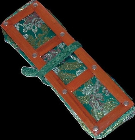 Porte texte rigide - PM - vert