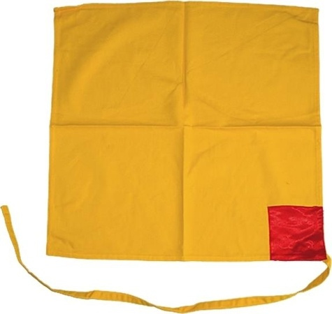 Couvre texte - Inde - GM - jaune