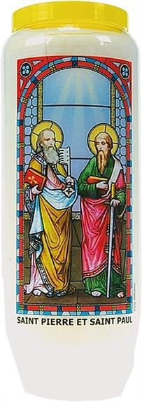 NEUVAINE VITRAIL : SAINT PIERRE ET SAINT PAUL