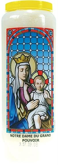 NEUVAINE VITRAIL : NOTRE DAME DU GRAND POUVOIR