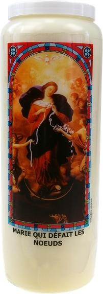 NEUVAINE VITRAIL : MARIE QUI DEFAIT LES NOEUDS