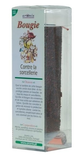 BOUGIE PLANTES GM - CONTRE LA SORCELLERIE
