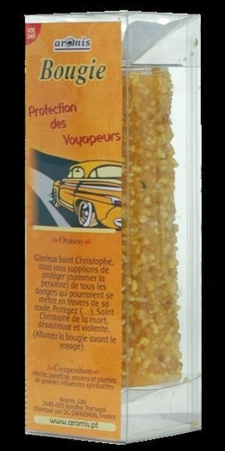 BOUGIE PLANTES GM - PROTECTION DES VOYAGEURS