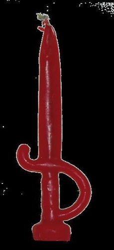 BOUGIE FIGURATIVE - EPEE DE LA JUSTICE