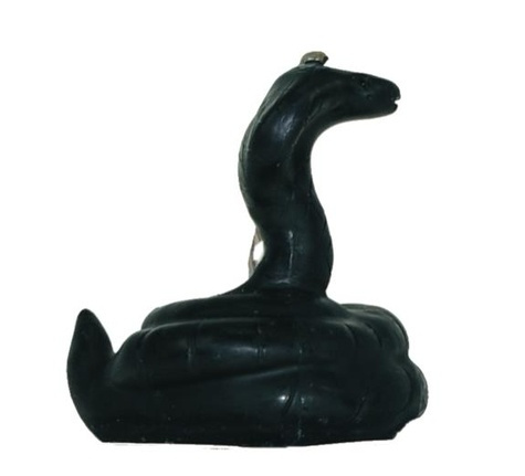 BOUGIE FIGURATIVE - SERPENT - NOIR