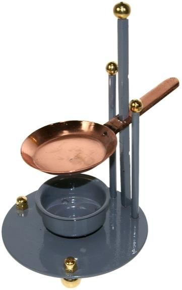 BRULE-ENCENS REGLABLE HAUTEUR - CUIVRE ET NOIR