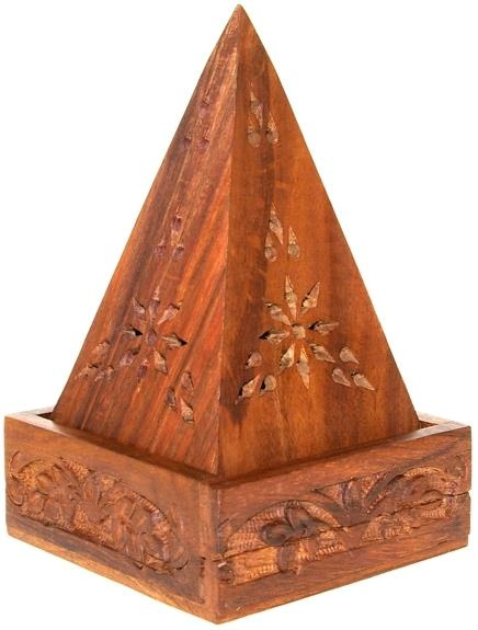 PORTE ENCENS BOIS PYRAMIDE