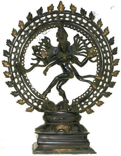 Statue Nataraj (antique) - 44 cm
