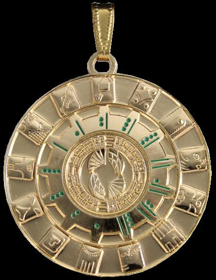 MEDAILLE DE L'ONDE ENCHANTEE MAYA