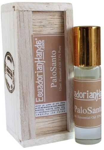 HUILE DE PALO SANTO - 33% PURE - FLACON ROLL ON DE 12 ML