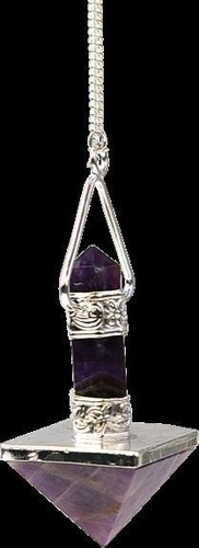 PENDULE PYRAMIDE & POINTE CRISTAL