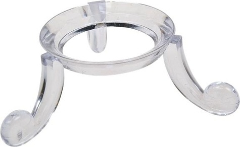 SUPPORT PLEXIGLASS POUR SPHERE/OEUF/GALET