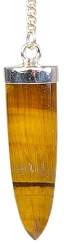 PENDULE POINTE SIMPLE OEIL DE TIGRE