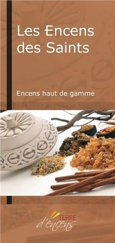 PLV - Dépliant encens des Saints