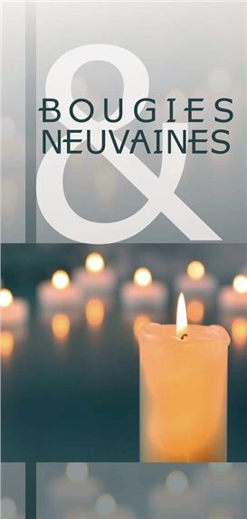 Dépliant Bougies et Neuvaines couleur
