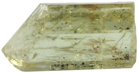 APATITE JAUNE CRISTAL GEMME - PIECE 1 A 2 GR.