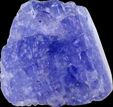 TANZANITE FRAGMENT - LA PIECE DE 1 A 2 GR.