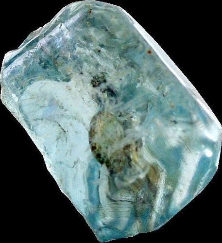 ZIRCON BLEU - LA PIECE DE 0,5 A 1 GR.