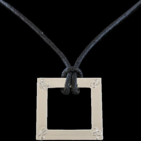 PENDENTIF ABONDANCE LETTRES DE FEU