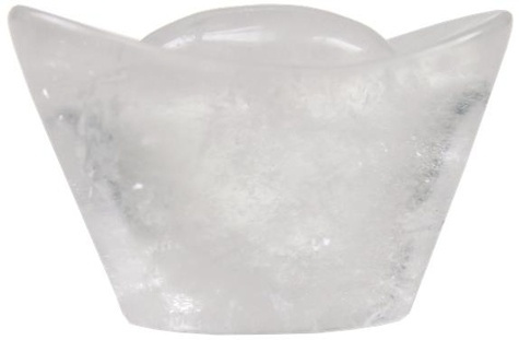 lingot porte-bonheur cristal de roche