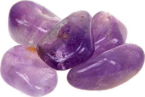 PIERRES ROULEES AMETHYSTE BOLIVIE