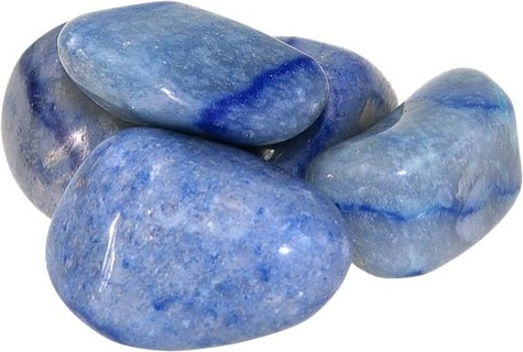 PIERRES ROULEES - AVENTURINE BLEUE - SACHET 500 GRS