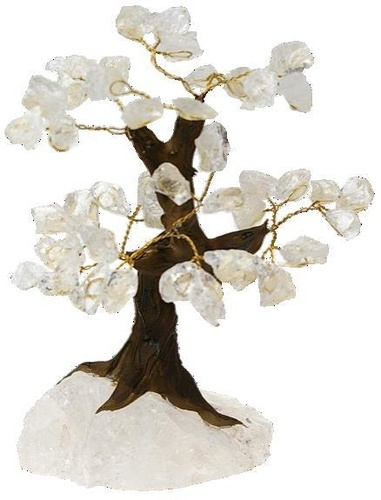 ARBRE DU BONHEUR CRISTAL DE ROCHE - MM