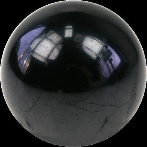 SPHERE SHUNGITE Q. SUP - DIAM. 3 A 3,5 CM