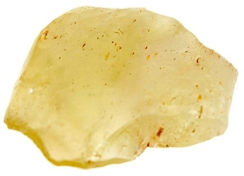 TECTITE JAUNE DE LYBIE - LA PIECE DE 5 A 8 GR.