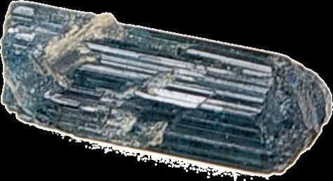 TOURMALINE BLEUE CRISTAL GEMME - PIECE 1-2 CM