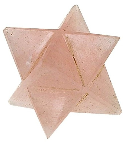 ETOILE MERKABA QUARTZ ROSE - 2 CM