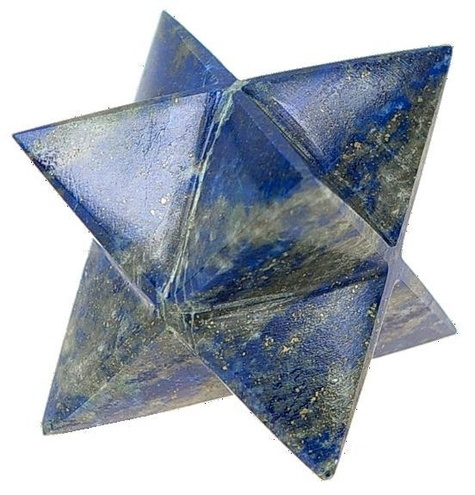 ETOILE MERKABA LAPIS LAZULI - 6 CM