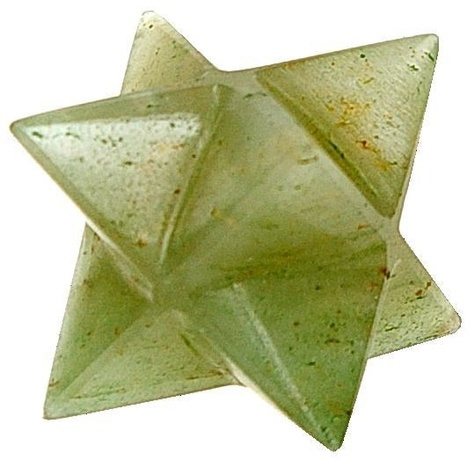 ETOILE MERKABA AVENTURINE VERTE - 2 CM