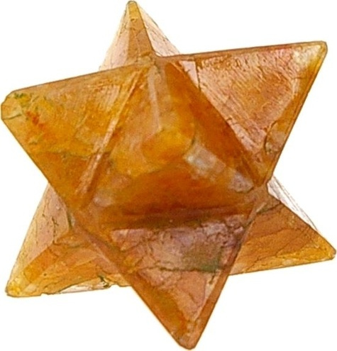 ETOILE MERKABA GOLDEN QUARTZ - 2 CM
