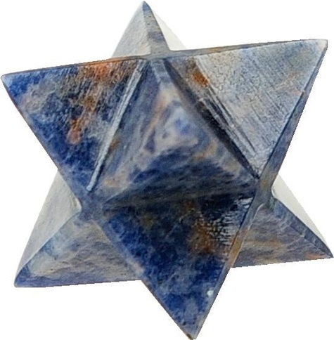 ETOILE MERKABA SODALITE - 2 CM