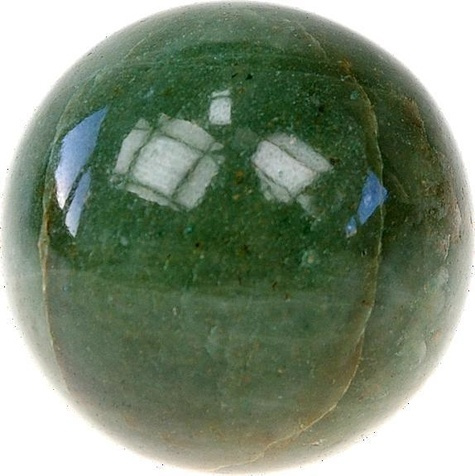 SPHERE AVENTURINE VERTE - 6 CM