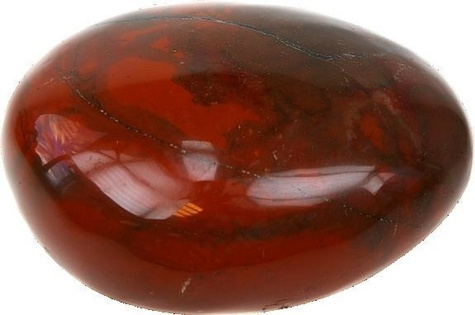 GALET JASPE ROUGE MADAGASCAR - 4 X 6 CM