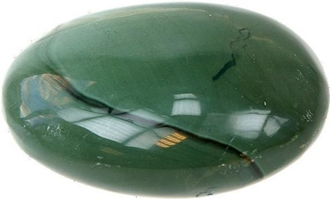 GALET JASPE VERT MADAGASCAR - 4 X 6 CM