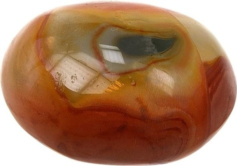 GALET JASPE IMPRIME MADAGASCAR - 4 X 6 CM