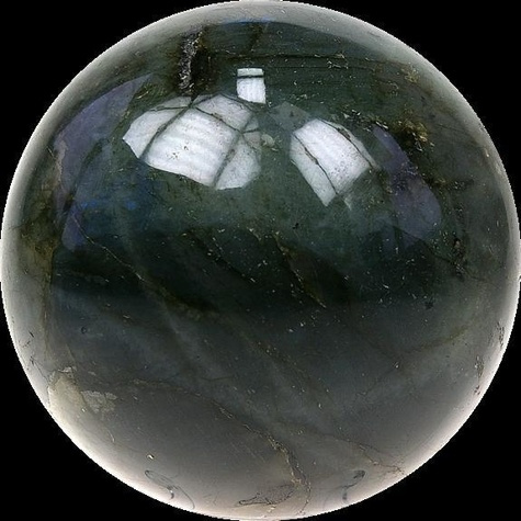 SPHERE LABRADORITE MADAGASCAR - 6 CM