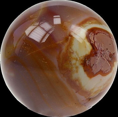 Sphère Jaspe Polychrome Madagascar - 6 cm