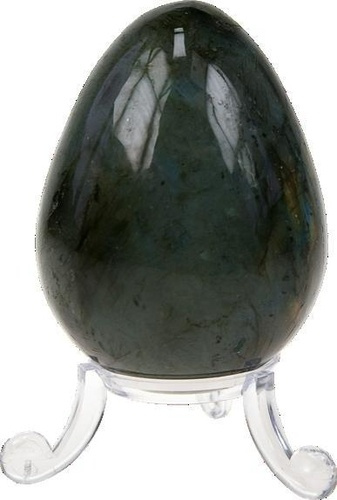 OEUF LABRADORITE MADAGASCAR - 6 A 7 CM