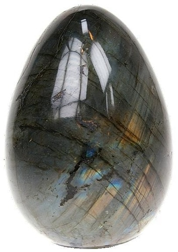 OEUF LABRADORITE MADAGASCAR - 7 A 8 CM