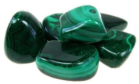 PIERRES ROULEES MALACHITE EXTRA