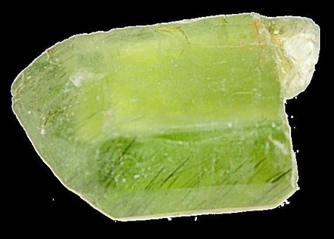 PERIDOT CRISTAL GEMME - LA PIECE ENTRE 3 ET 4 GR.