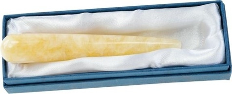 BATON DE MASSAGE CALCITE ORANGE 1,5 X 10 CM - LA PIECE