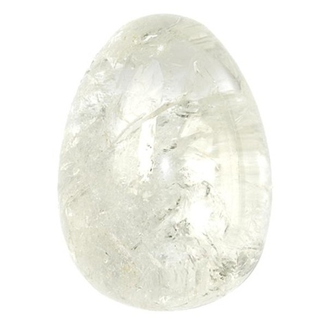 OEUF CRISTAL DE ROCHE - PIECE DE 30 X 45 MM